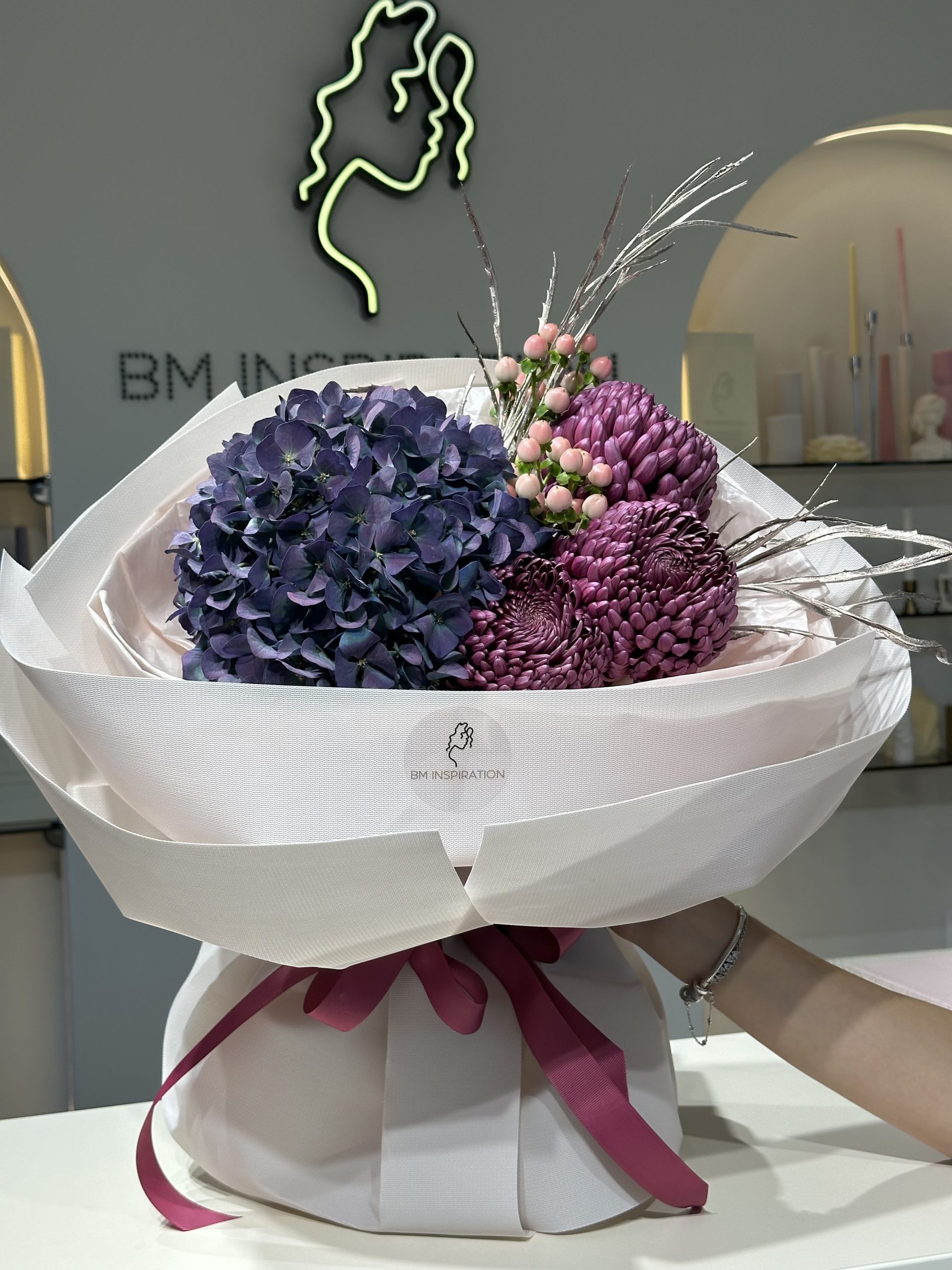 Purple mix bouquet