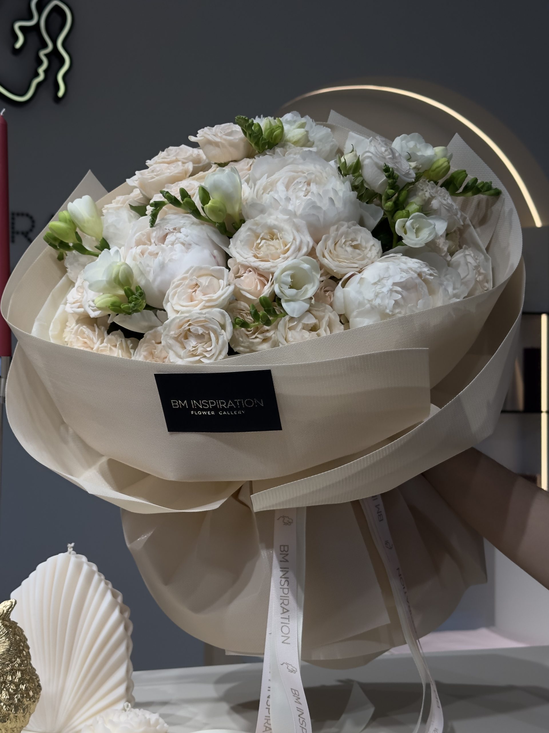 Ivory Rose Bouquet