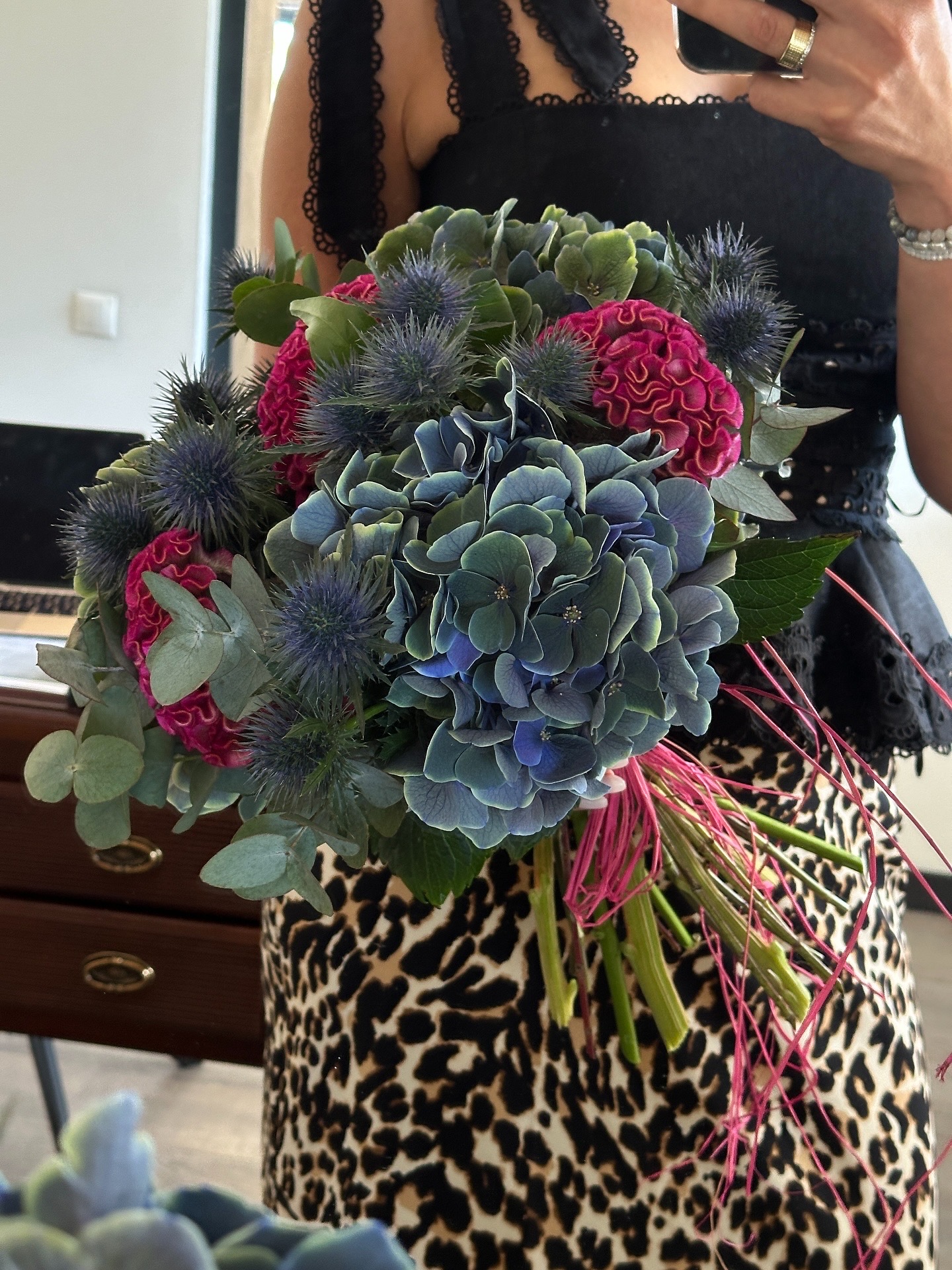Bouquet Blue Hydrangea