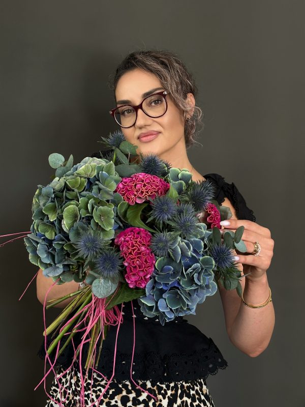 Bouquet Blue Hydrangea - imagine 8