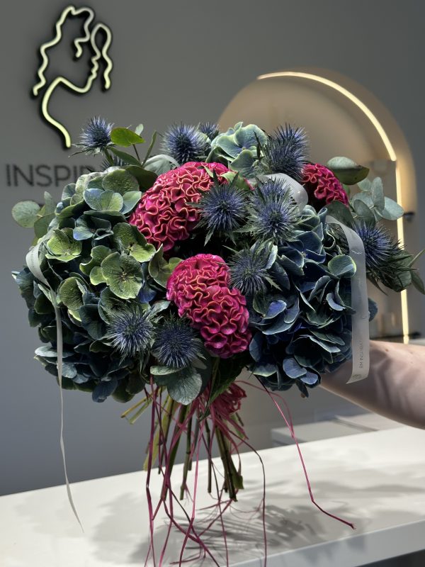 Bouquet Blue Hydrangea - imagine 6