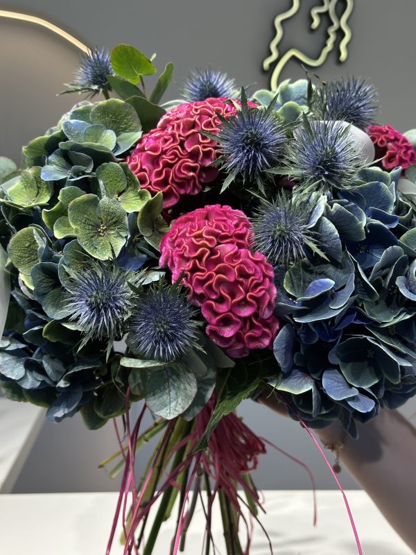 Bouquet Blue Hydrangea - imagine 2