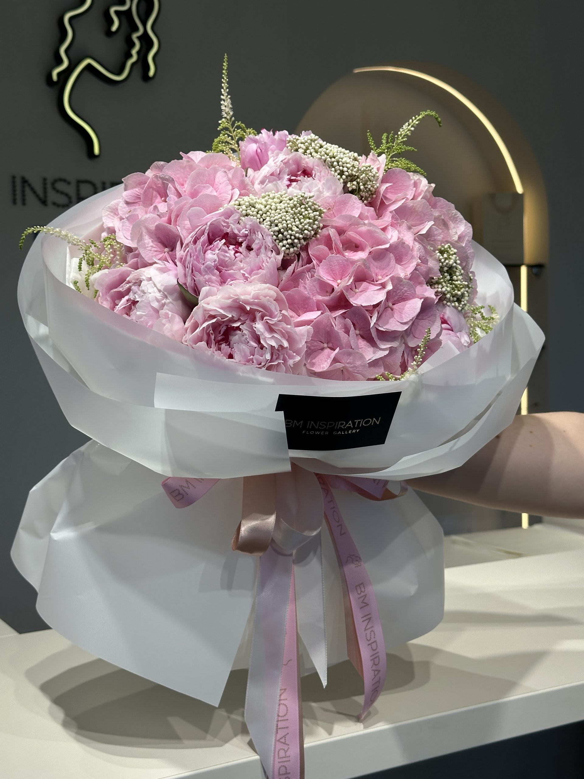 pink hydrangea LOVERS
