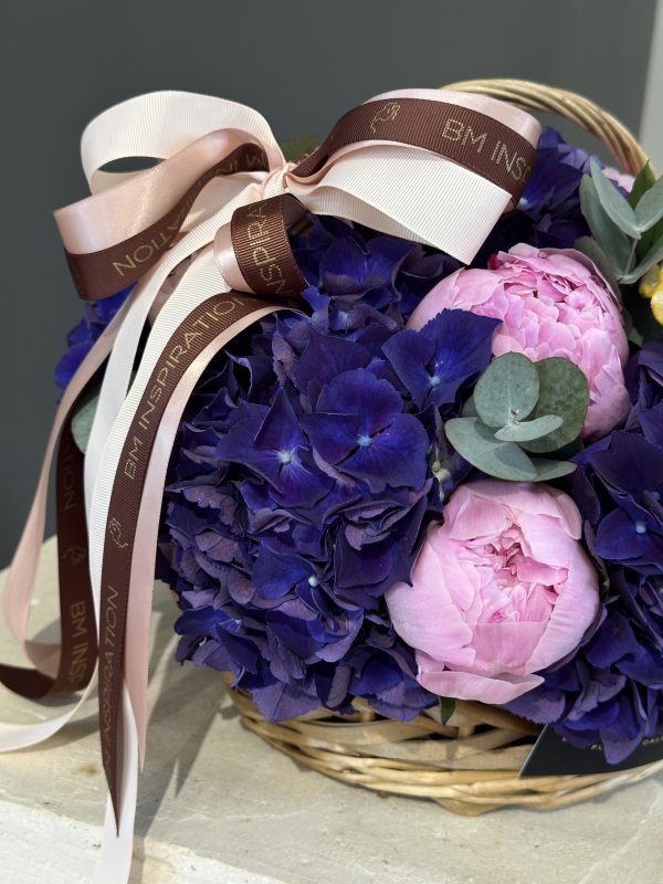 Coș Hydrangea&Peony - imagine 5