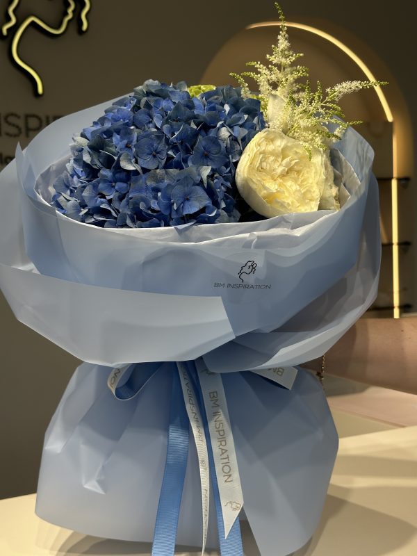 Blue Complement Bouquet - imagine 3