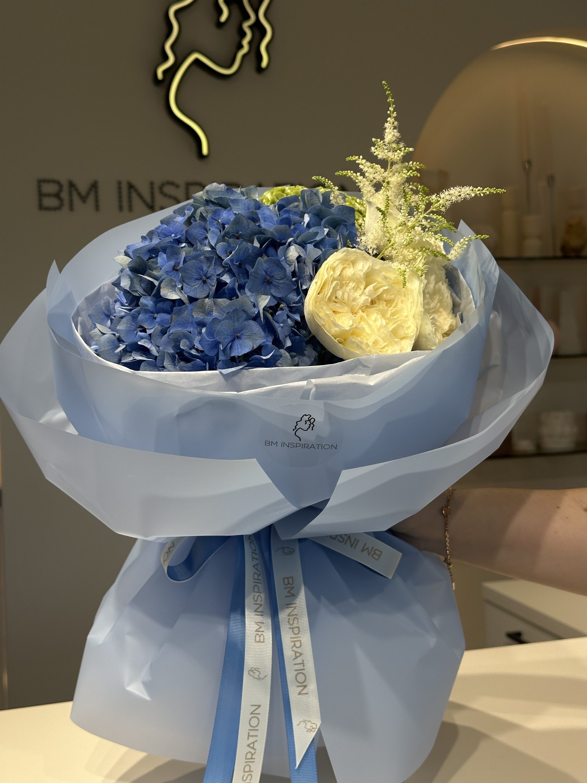 Blue Complement Bouquet