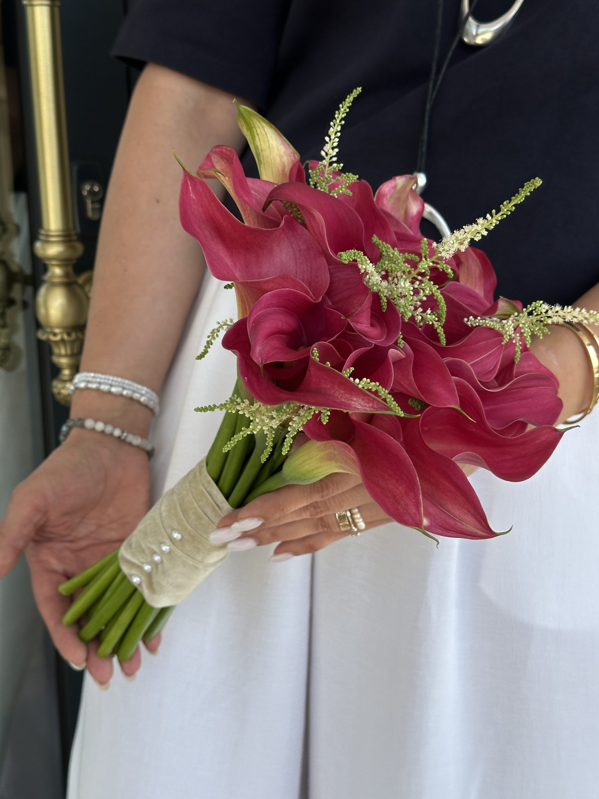 Bridal b o r d o CALLA Bouquet